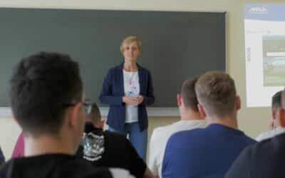 Career orientation lecture in Jászberény